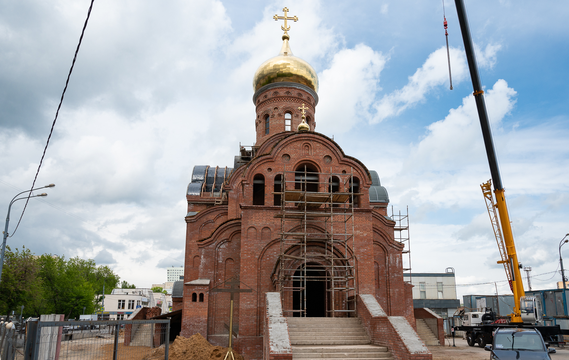 Строится женский храм