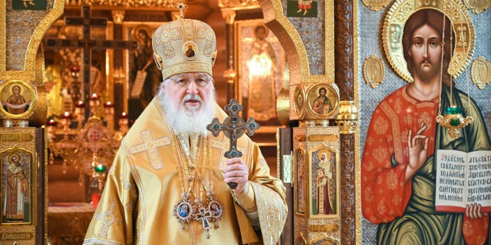 В Неделю 21-ю по Пятидесятнице Святейший Патриарх Кирилл совершил Литургию в Александро-Невском скиту