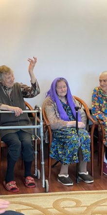 Посещение дома престарелых в д. Беляниново