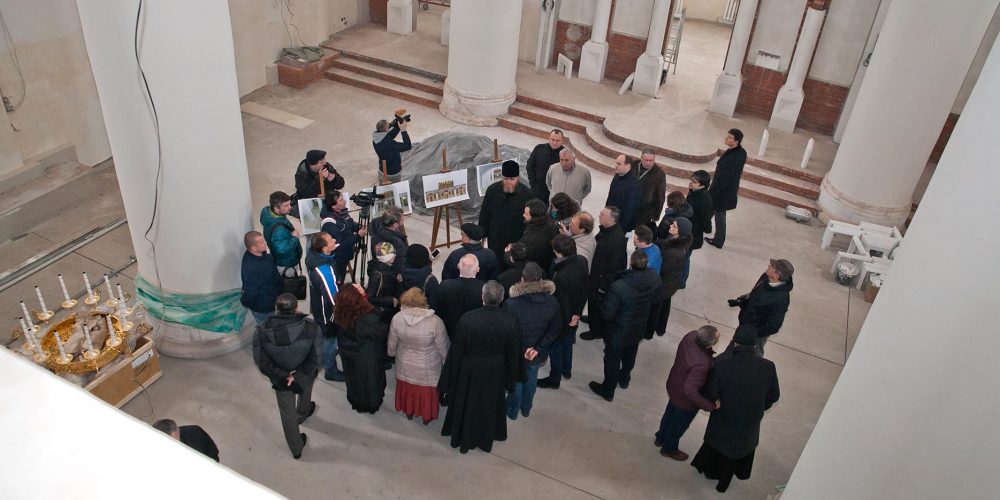 Выездное совещание по вопросам строительства православных храмов в СВАО