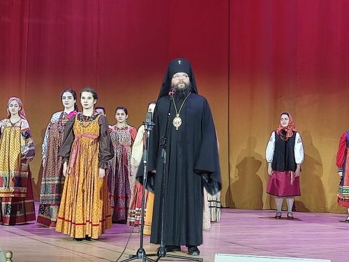 Архиепископ Егорьевский Матфей посетил концерт «Под Благодатным Покровом Богородицы»
