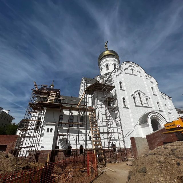 Состоялось выездное совещание по вопросу строительства храма Казанской иконы Божией Матери на Анадырском проспекте