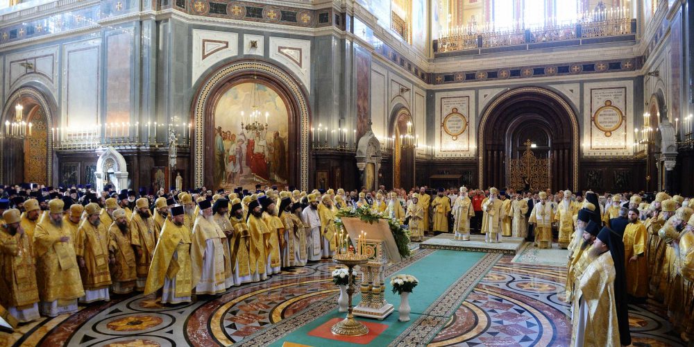 Божественная литургия в день памяти святых равноапостольных Мефодия и Кирилла