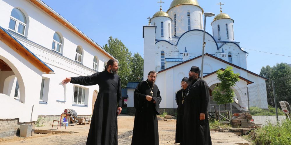 Состоялось выездное совещание по вопросу благоустройства территории храма Торжества Православия в Алтуфьево