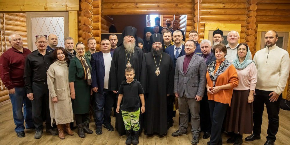 Архиепископ Егорьевский Матфей принял участие в открытии Духовно-просветительского центра на Чукотке