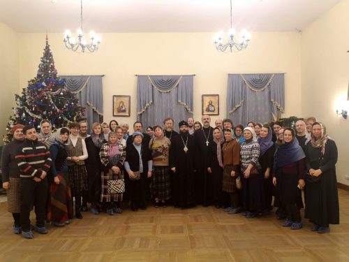 Архиепископ Егорьевский Матфей посетил собрание ответственных за социальное служение приходов Северо-Восточного московского викариатства