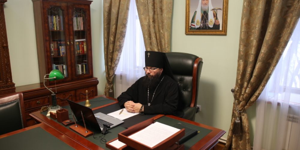 Архиепископ Егорьевский Матфей принял участие в Епархиальном собрании г. Москвы