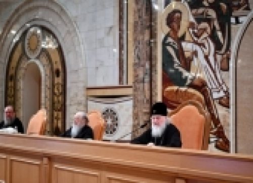 Завершил работу пленум Межсоборного присутствия Русской Православной Церкви