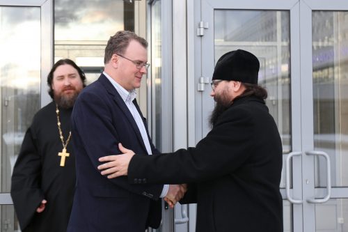 Архиепископ Егорьевский Матфей посетил МГСУ