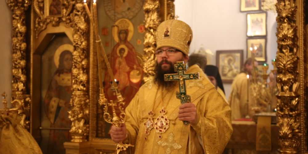 В годовщину архиерейской хиротонии архиепископ Егорьевский Матфей совершил Литургию в усадьбе Свиблово