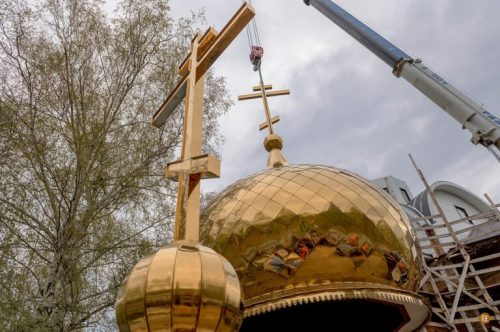 27 марта планируется совершить чин освящения крестов храма равноапостольных Мефодия и Кирилла в Ростокине