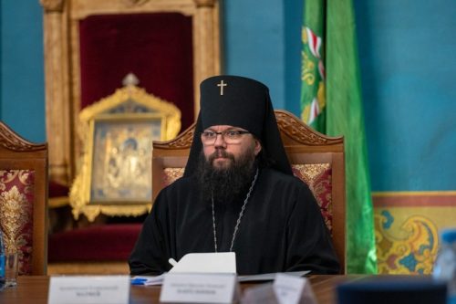 Архиепископ Егорьевский Матфей принял участие в заседании Епархиального совета г. Москвы