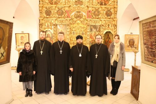 Архиепископ Егорьевский Матфей встретился с руководителем Молодежного отдела Московской городской епархии