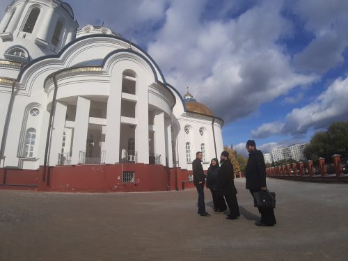 Архиепископ Егорьевский Матфей проинспектировал ход работ на площадках строящихся в СВАО храмов