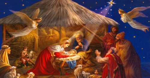 Приходской праздник в честь Рождества Христова при храме Серафима Саровского в Раево