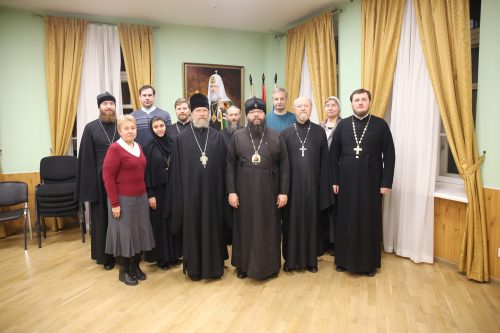 Под председательством архиепископа Егорьевского Матфея состоялось заседание Комиссии Русской Православной Церкви по развитию паломничества и принесению святынь