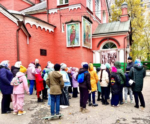 В храме святых мучеников Адриана и Наталии в Бабушкине прошли «Покровские старты»