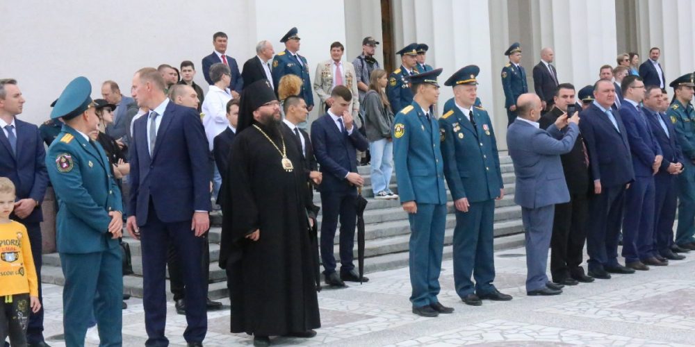 Архиепископ Егорьевский Матфей принял участие в торжествах по случаю 90-летия Академии ГПС МЧС России