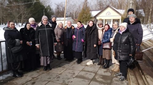 Паломническая поездка в Вознесенскую Давидову пустынь педагогов православной школы имени преподобного Сергия Радонежского в усадьбе Свиблово