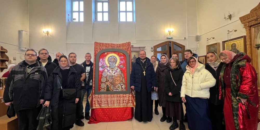 Молодежь храма Тихвинской иконы Божией Матери в Алексеевском совершила паломническую поездку в город Кашин