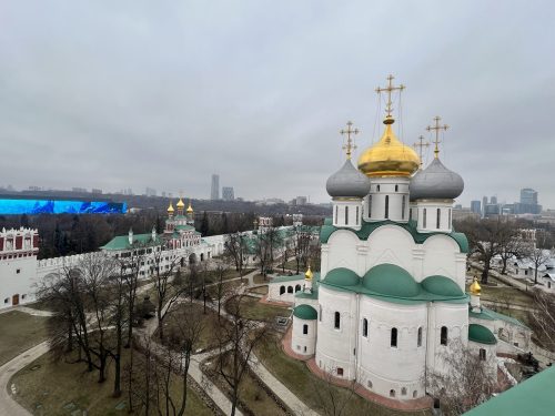 Молодёжь Северо-Восточного Московского викариатства с обзорной экскурсией посетила Новодевичий женский монастырь