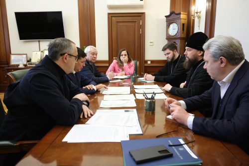 Митрополит Арсений принял участие в совещании по вопросу проведения викариатского крестного хода в праздник Святой Троицы