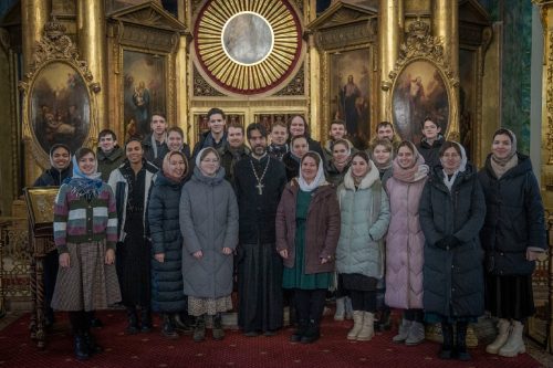 Молодежная литургия в храме святителя Мартина Исповедника в Алексеевской новой слободе