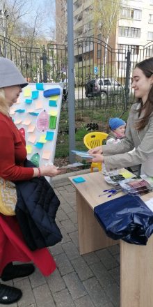 На приходе храма святых равноапостольных Мефодия и Кирилла в Ростокино прошло миссионерское дежурство