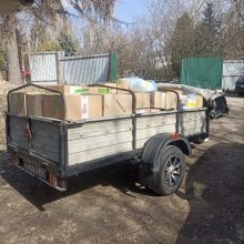 Гуманитарная помощь в зону СВО храма Ризоположения в Леонове