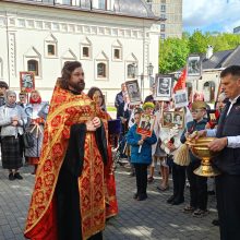 В храме преподобного Серафима Саровского в Раеве прошли торжественные мероприятия, посвященные Дню Победы