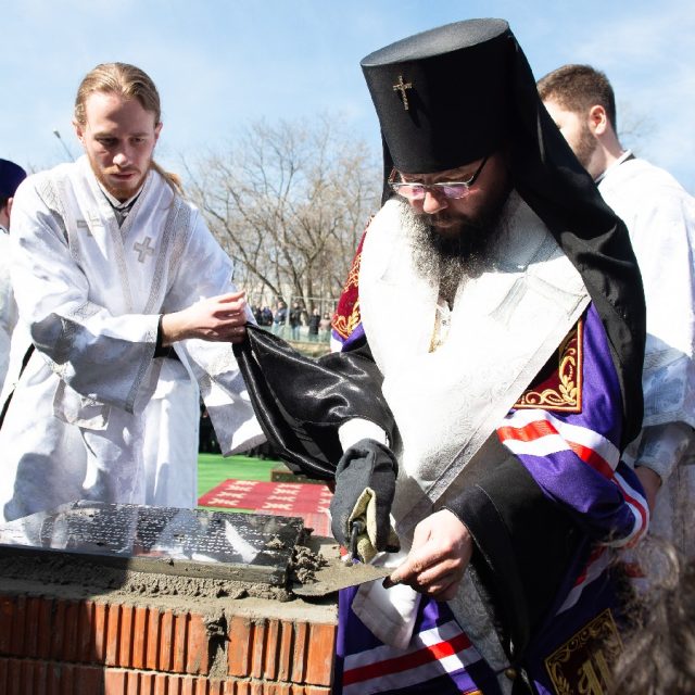 Cостоялась торжественная закладка храма иконы Божией Матери «Отрада и Утешение» на Ярославском