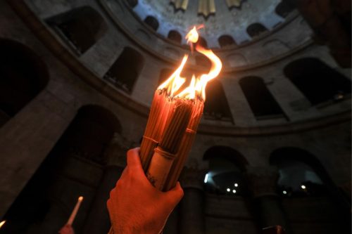 Благодатный огонь можно будет получить в храме иконы Божией Матери «Нечаянная Радость» в Марьиной роще