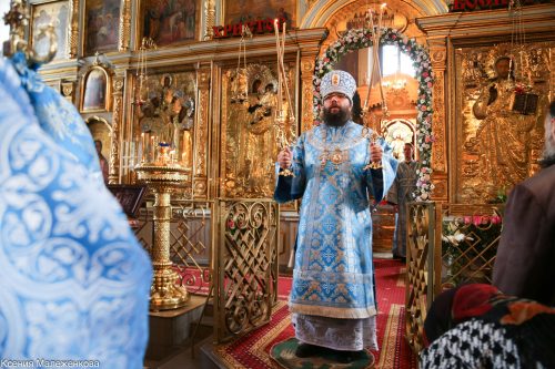 ПРЕСТОЛЬНЫЙ ПРАЗДНИК ХРАМА ТИХВИНСКОЙ ИКОНЫ БОЖИЕЙ МАТЕРИ В АЛЕКСЕЕВСКОМ