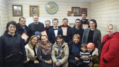 При храме Усекновения главы святого Пророка Предтечи и Крестителя Господня Иоанна состоялась игра «Что? Где? Когда?»