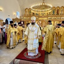 В день памяти святой равноапостольной княгини Ольги митрополит Арсений возглавил престольное торжество в одноименном храме в Останкине
