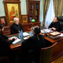 Митрополит Арсений провел рабочую встречу с благочинными викариатства