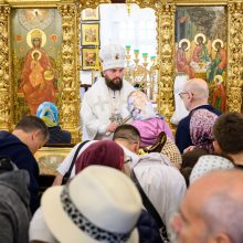 В Неделю 11-ю по Пятидесятнице митрополит Арсений совершил Божественную литургию в храме Живоначальной Троицы в усадьбе Свиблово