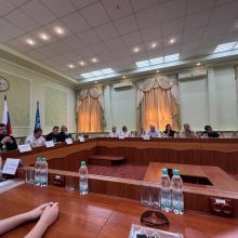 И.о. настоятеля храма Тихвинской иконы Божией Матери в Алексеевском посетил Запорожскую область и принял участие в научной конференции
