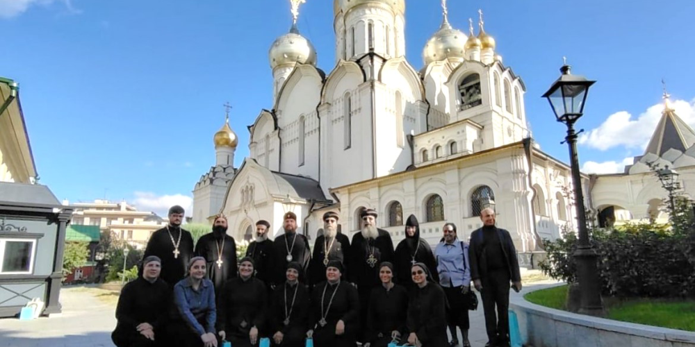 Митрополит Арсений сопровождал делегацию монашествующих Коптской Церкви во время их визита в Россию