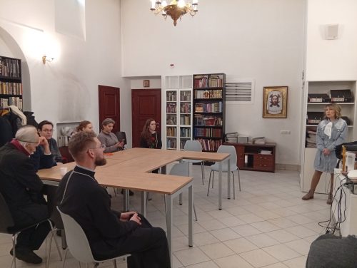 Встреча-лекция с доцентом МДА С.В. Бурмистровой в храме иконы Божией Матери «Неопалимая Купина» в Отрадном
