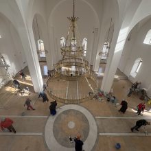 Прихожане приняли активное участие в подготовке храма Усекновения главы Иоанна Предтечи в Северном к вводу в эксплуатацию