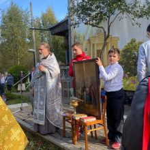 В воскресной школе «Виноградинка» при храме Владимирской иконы Божией Матери в Виноградове начался новый учебный год