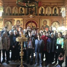 Экскурсия учащихся 4 класса школы №763 в храм в честь иконы Божией Матери «Иверская» в Бабушкине