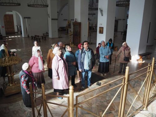 Молебен и экскурсия для подопечных Всероссийского общества инвалидов