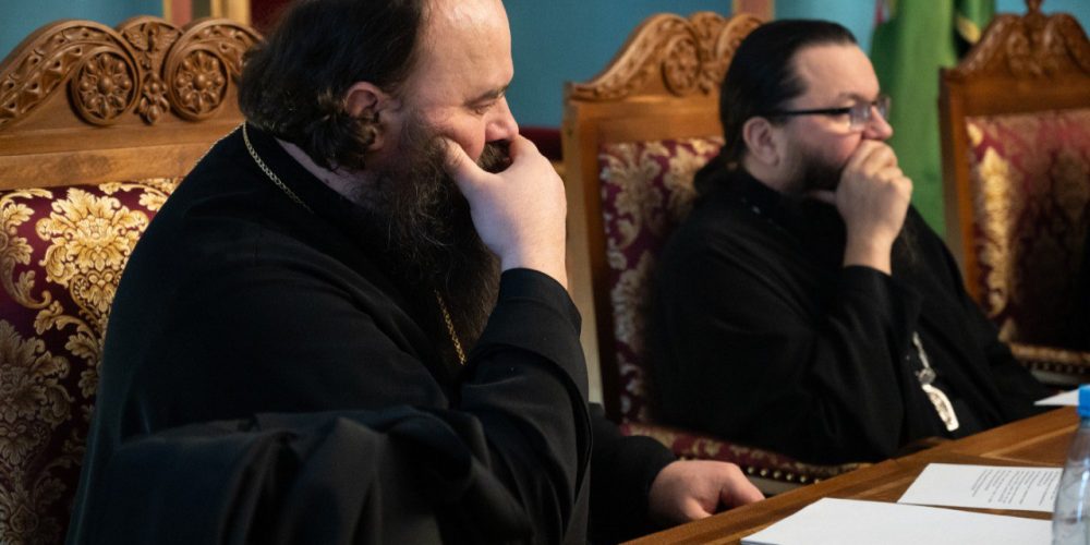 Архиепископ Егорьевский Матфей принял участие в заседании Епархиального совета города Москвы