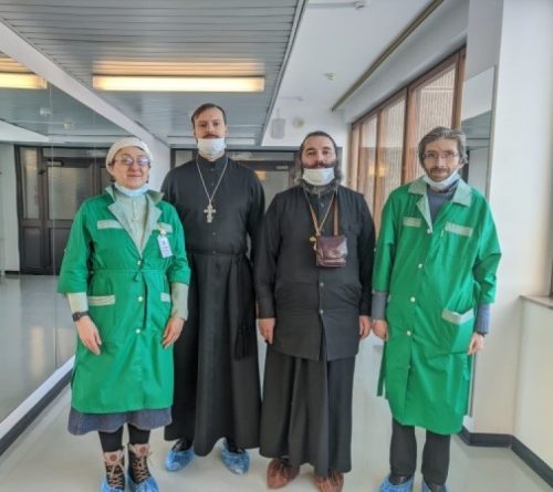 Поздравление подопечных госпиталя для ветеранов войн №3 с Днем защитника Отечества