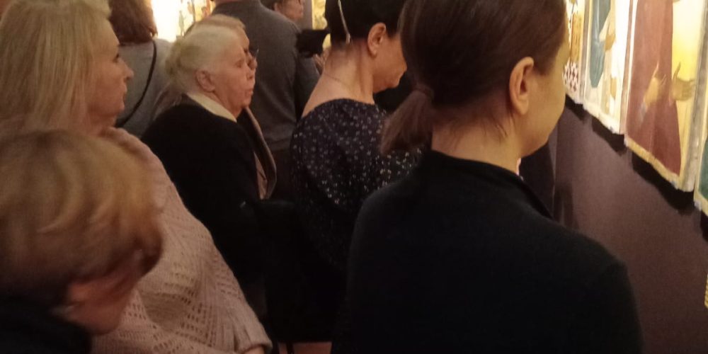 Прихожане храма Живоначальной Троицы на Пятницком кладбище посетили выставку «Иконопись Ростова. Памятники XIII-XVI веков из музейных и частных собраний»