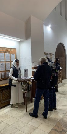 Миссионерская акция в храме преподобного Сергия Радонежского в Бибиреве в праздник Казанской иконы Божией Матери