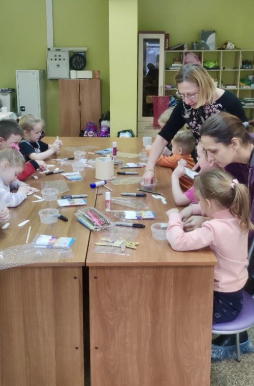 Мастер-класс для воспитанников воскресной школы храма иконы Божией Матери «Живоносный Источник» в Бибиреве