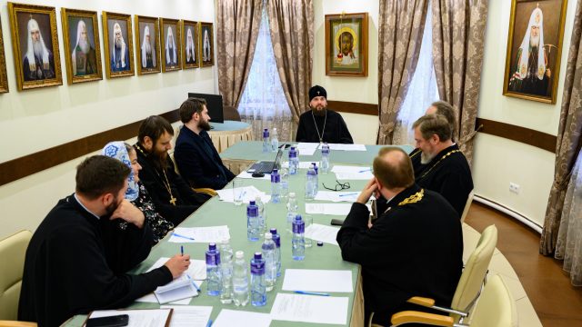 Митрополит Арсений возглавил работу заседания рабочей группы по вопросу проведения XIII Окружных XXXIV Международных Рождественских образовательных чтений